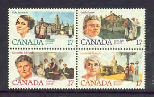 CANADA 1979 COMMEMORATIVES (continued) Mint - Unused,NH - Used No. Description Sheet VF F-VF F-VF 813 17 Wildlife, Turtle....50.40.25 814 35 Wildlife, Whale... 1.15.90.65 815-16 17 Postal Code, Pair.