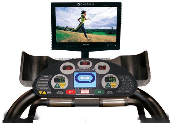 TREADMILL DISPLAY OPTIONS STANDARD DISPLAY (MODELS: DESMO, PRO, PRO XL) Easy to use speed, elevation & stop controls Multiple LED readouts (speed, incline,