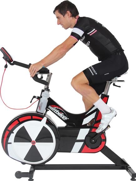 Unlike any other indoor bike, riding on the Wattbike feels like riding on the road or