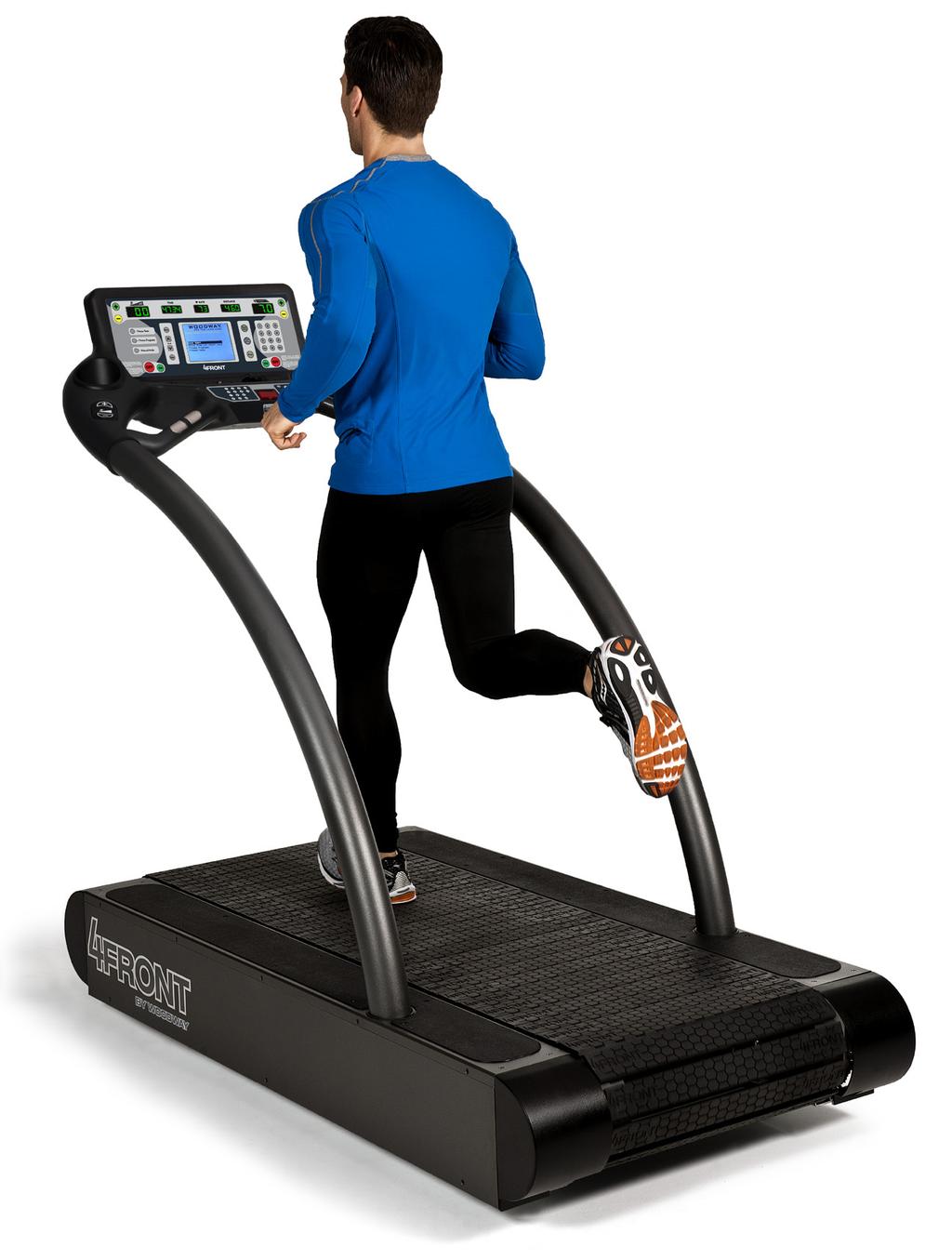 TREADMILLS DESIGNED FOR THE HUMAN RACE WOODWAY is the manufacturer of the world s finest treadmill.