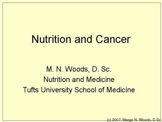 1. Nutrition and