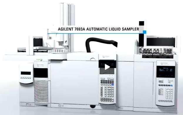 The Agilent 7697A Headspace Sampler Three 36 position trays with 3 priority slots Integrated
