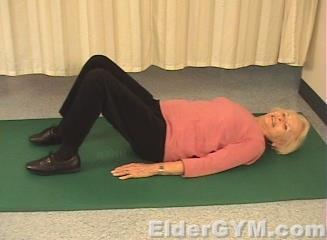 Bridging (Click to see video demonstration) Lie down on bed or floor with knees bent. Your hips are in neutral.