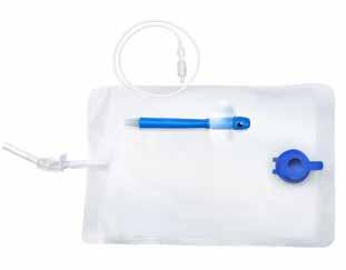 cleansing and contrast enema PRI-COLOBAG Irrigation system with rectal balloon catheter and 2