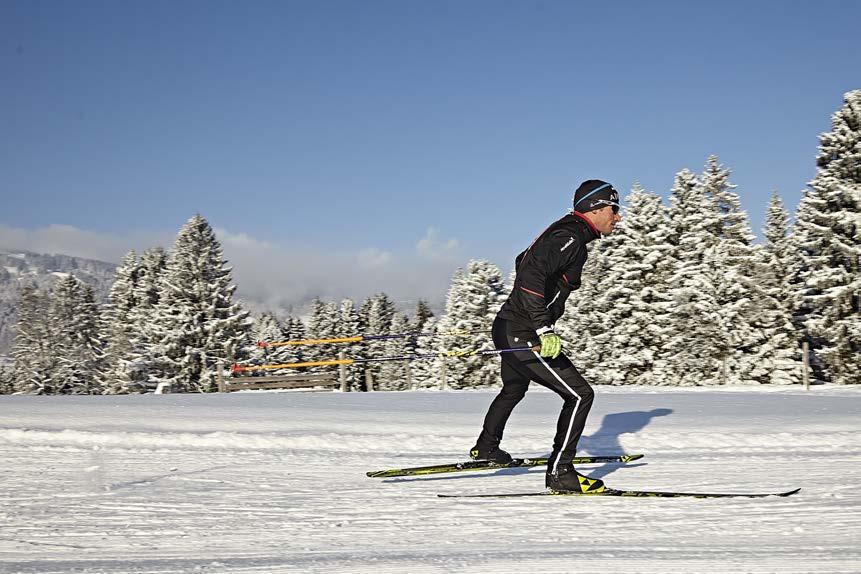 " Thomas: "An increasing number of top athletes using cross - country skiing for getting benefit on