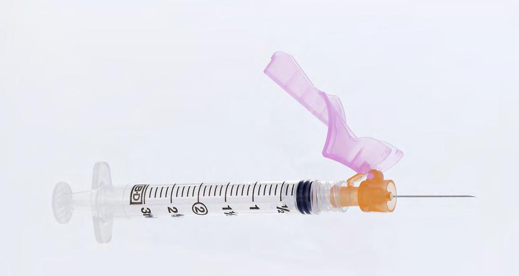 Backed By BD s Reputation For Safety and Quality BD PrecisionGlide Needle Technology Designed for patient comfort Leading