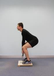 6. Static Lift - 245mm This test measures the strength of various muscle groups involved in lifting, including gluteals, quadriceps, shoulders and the lower back.