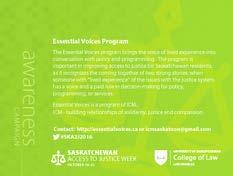 Saskatchewan Access to Justice Week: College of Law, University of