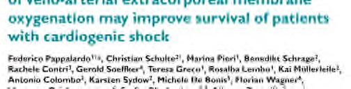 of the University Heart Centre Hamburg Eppendorf (Hamburg, Germany). All consecutive patients with implantation of Impella and VA-ECMO were included in this study.