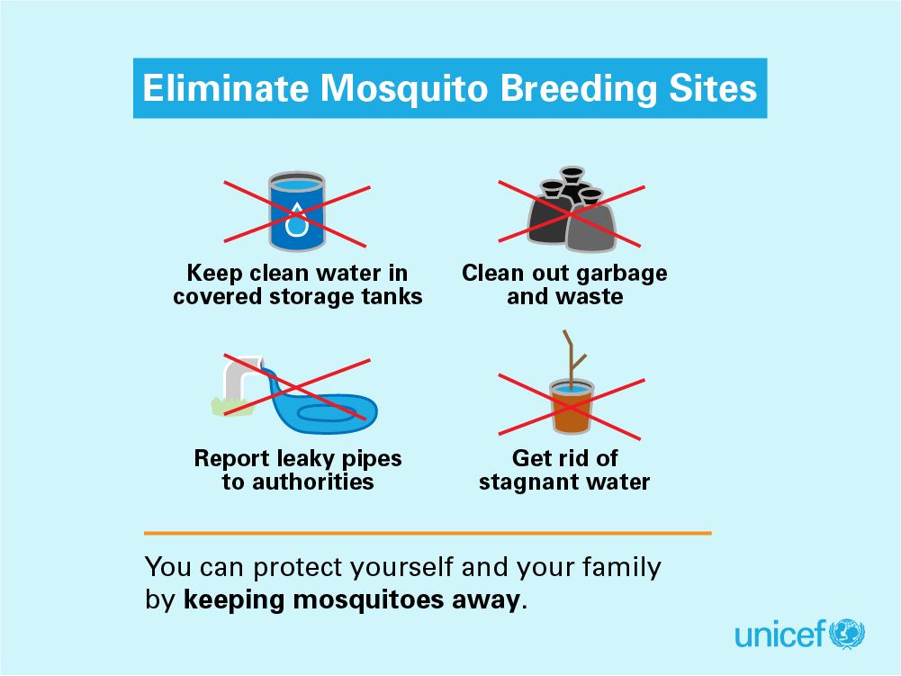 Prevention Continued Mosquitos are container breeders Eliminate all
