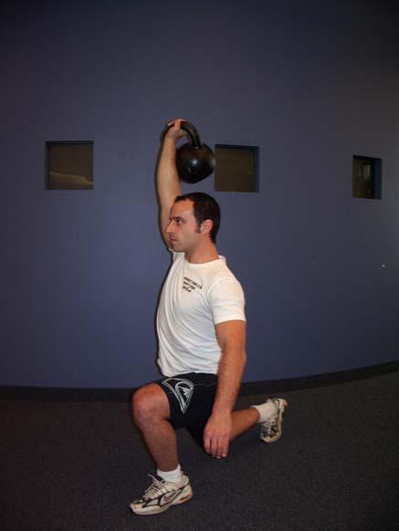 Exercise #1 Snatch Lunge The Snatch Lunge requires coordination, explosive leg power and endurance as well as a strong background in the basics of Kettlebell lifting.