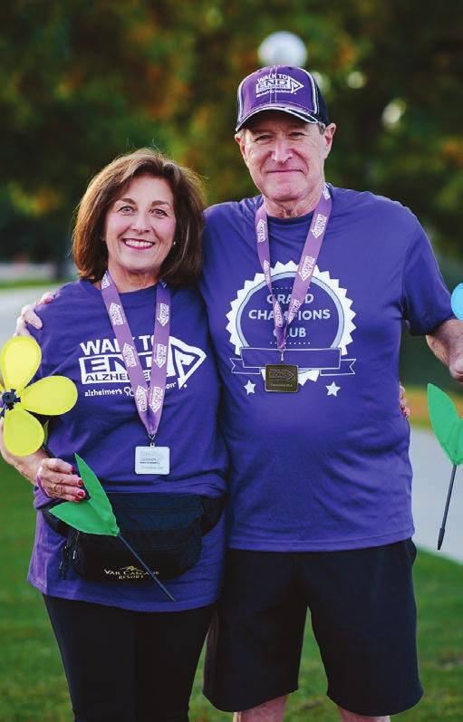 Raise awareness and needed funds Your involvement in national fundraising efforts helps us work toward our vision of a world without Alzheimer s.