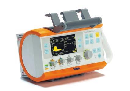 17 MT-5810-2008 NIV with the Oxylog 3000 plus OPTIMAL PATIENT CARE The Oxylog 3000 plus offers sophisticated ventilation for patients in emergency situations and during transport in and between