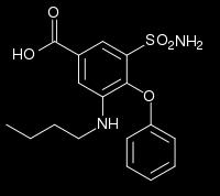 NAME OF THE MEDICINE BURINEX PRODUCT INFORMATION (bumetanide) Burinex 1 mg tablets contain bumetanide i.e. 3-n-(butylamino)-4-phenoxy-5-sulphamoyl-benzoic acid.