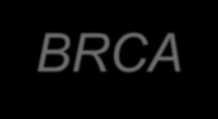 More than 50% patients had a known deleterious BRCAm Pre-planned BRCA testing Mutated tumour BRCA Wild-type tumour BRCA No known mutation BRCA variant of unknown significance Tumour BRCA status not