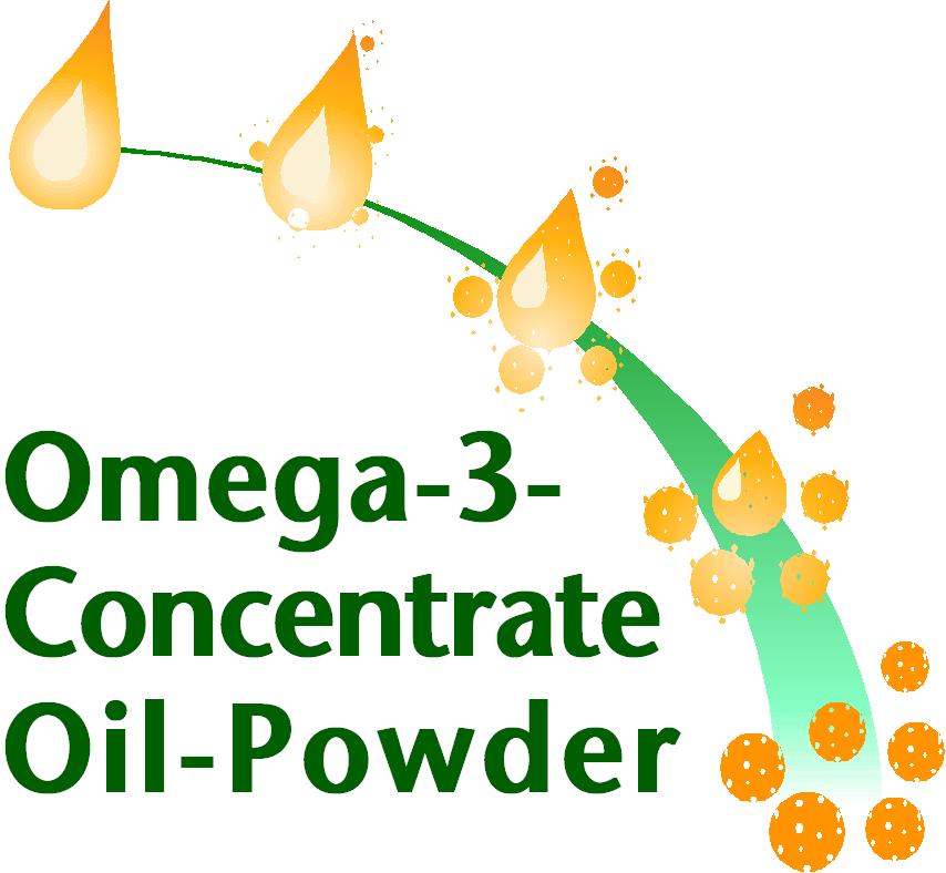 Omega-3-Concentrate Oil Powder - High oil content (up to 67%)