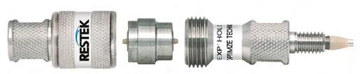) Hybrid titanium/peek seal can be installed repeatedly without compromising your seal. 3.0 mm 4.6 mm Length 2.