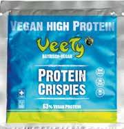 Ingredients: Protein blend (Pea Protein 55%, Wheat Protein 20%, Rice Flour Nutrition Facts per 100g per 30g