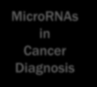 unknown primaries Distinguishing tumor subtypes using a panel of mirnas that show differential expression within one cancer type Study SNPs in the mirna genes, mirna binding sites in the