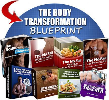 The Body Transformation Blueprint This is my complete, step-by-step muscle building and fat loss program that contains all of the most effective strategies I've learned after 14 years of dedicated