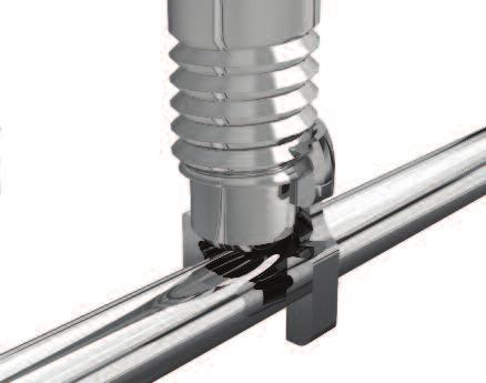 To insert, measure the distance between the rods, cut the connector bar with the Rod/Plate Cutter to the appropriate length (distance between the rods plus 10mm for adequate fit within the connector