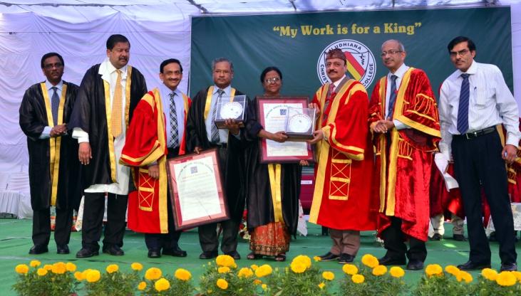 of Ophthalmology The Annual Convocation of Christian Medical College, Christian Dental College,