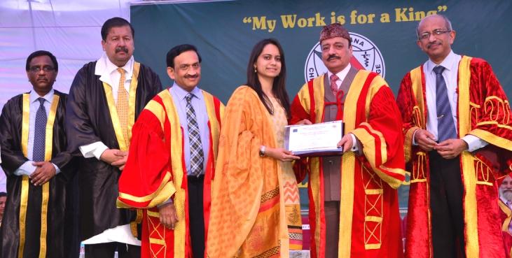 Snow CMC Alumni Award for Best All Round Graduate- 2016 Shared by The Association of Medical