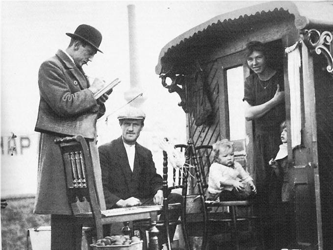 at trailer park, collecting census data, Netherlands, 1925 27 History of survey research Modern survey research methodology was initially developed during the 1920s.