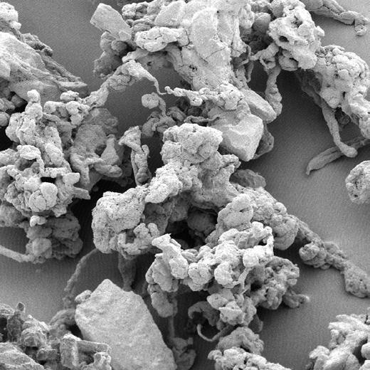 Scanning electron micrograph (SEM) MEGGLE s co-processed excipient, RetaLac, appears as a white, or almost white, odorless powder, which is freely flowing and partially soluble in cold water.