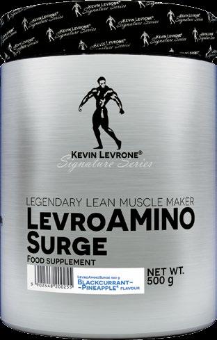 legendary lean muscle maker LevroAMINO Surge LevroAminoSurge is an advanced & very unique amino acid formula designed for hardcore training and optimal workout results.