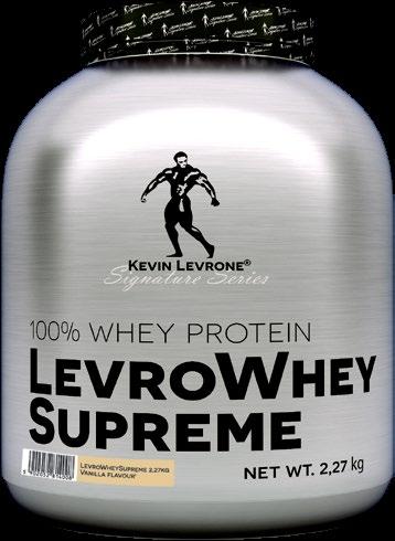 100% Whey Protein Concentrate LevroWhey Supreme All epic structures must first begin with a solid foundation. It s no different with your body.