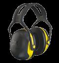 Medium attenuation, slim design 3M Peltor Earmuff X2 The X2 earmuffs offer the same features as our X1 version with the addition of the following benefits:» New ear cushion foam technology for an