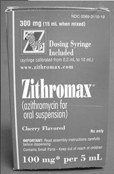 Z-Pak 250 mg tablets (6)