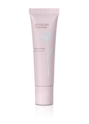 Amway: Artistry Essentials Anti-Blemish Product Description: This targeted treatment fights blemishes on the spot and discourages breakouts from resurfacing.