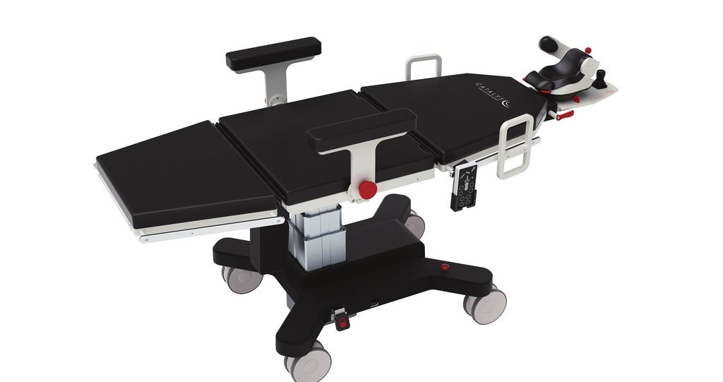 EXPERIENCE OUTSTANDING USABILITY The CATALYS System mobile patient bed brings a new level of simplicity to your LCS and phacoemulsification workflow.