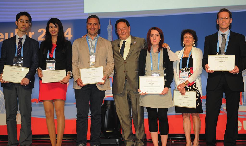 E D U C AT I O N F O R P R O F E S S I O N A L S EULAR AWARDS PRESENTED AT THE ANNUAL CONGRESS ABSTRACT AWARDS EULAR presents twelve Abstract Awards to the first authors of six clinical and six basic