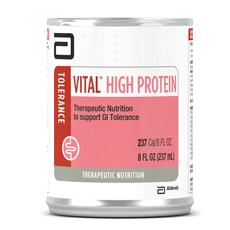 Vital High Protein High Protein, Low Fat Therapeutic Nutrition VITAL HIGH PROTEIN is peptide-based therapeutic nutrition to help manage inflammation and symptoms of GI intolerance in patients