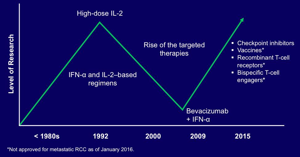 Immunotherapy in Advanced RCC: A Renewed Level