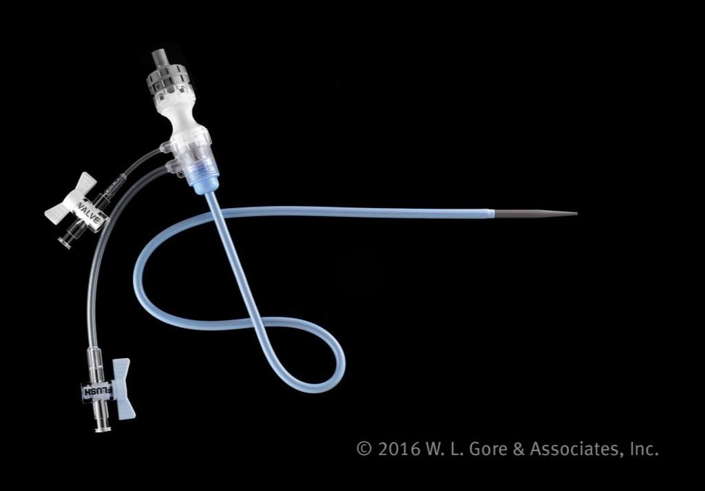 Upper Extremity Access All procedures utilized 12 Fr x 45 cm Cook HF sheath which utilized a single valve Compared to other branch cases 4 wires are