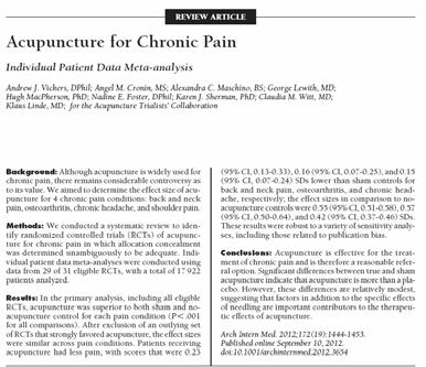 Low Back Pain Systematic review (Yuan et al.