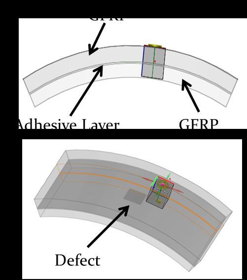 previous ones regarding the possibility of computation of the specimen specular interface echos, making it possible for