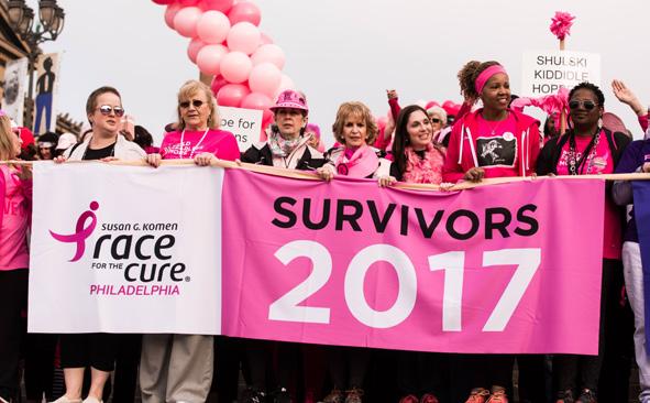 THANK YOU FOR BEING BOLD WITH US! Your 2018 sponsorship will help us to drastically reduce breast cancer deaths. Susan G.