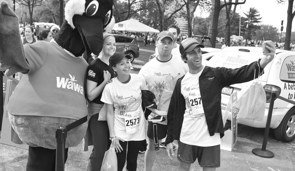 At Wawa, we exist to bring fulfillment to the lives of our customers, associates and communities, and sponsoring and volunteering at events like this allows us to do just that.