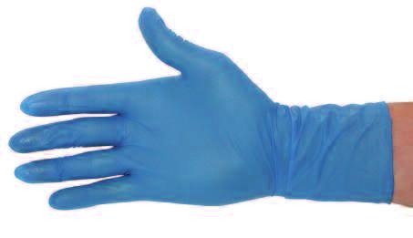 The high quality nitrile offers reliable barrier protection against many hazardous and infectious substances. Unique manufacturing process delivers an outstanding grip in wet and dry environments.