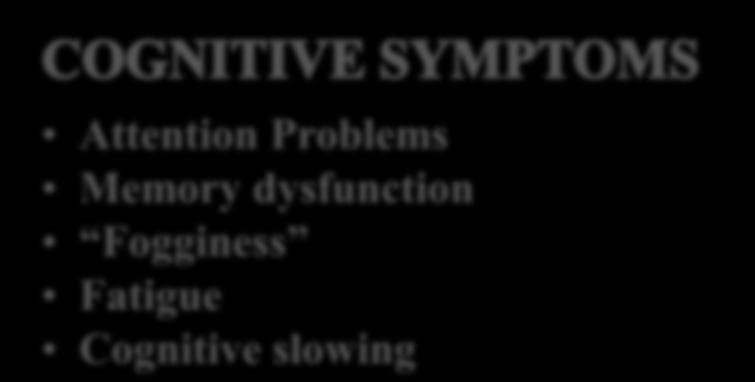 Nervousness Irritability