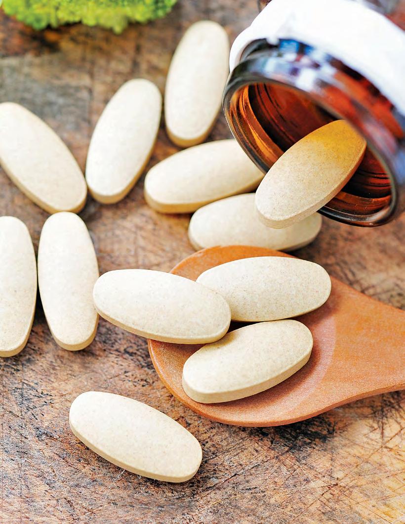 Vitamins & Supplements Apart from a regular multivitamin, the use of any single nutrient supplement is not recommended, unless specifically recommended by a physician.