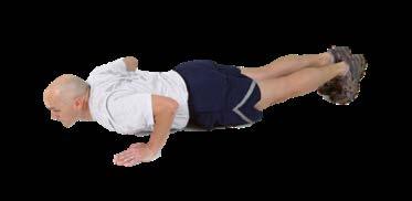 Position 2 Begin by lowering your body until your upper arms are at least parallel to the floor (elbows bent