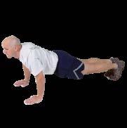 Burpee with jump Begin in a standard push up position and perform a push-up.
