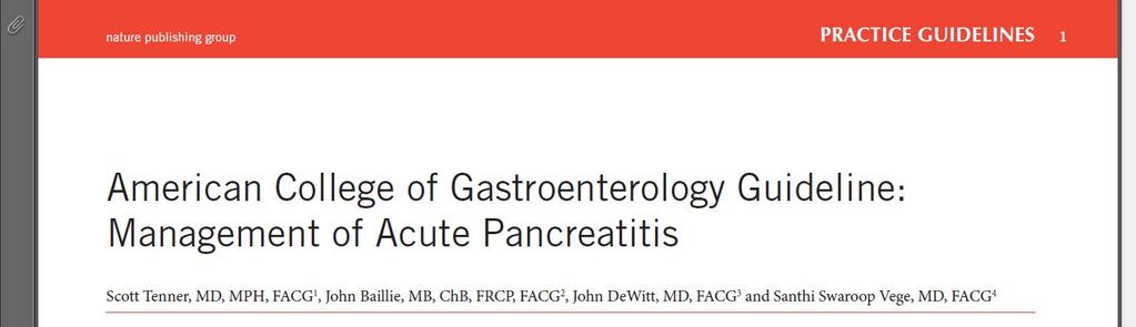 Acute Pancreatitis Laith H.