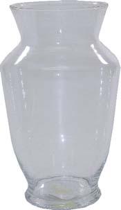 25 Oval Vase [9.25 tall, 3.75 opening] B313, Green 12 pk, $5.45/pc, $65.